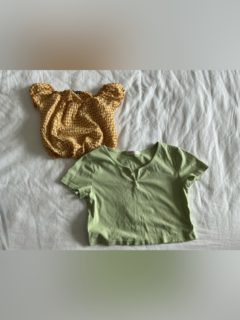 Bundle of Assorted Cropped Tank Tops Tees x 5 XS-M - Picture 8 of 13